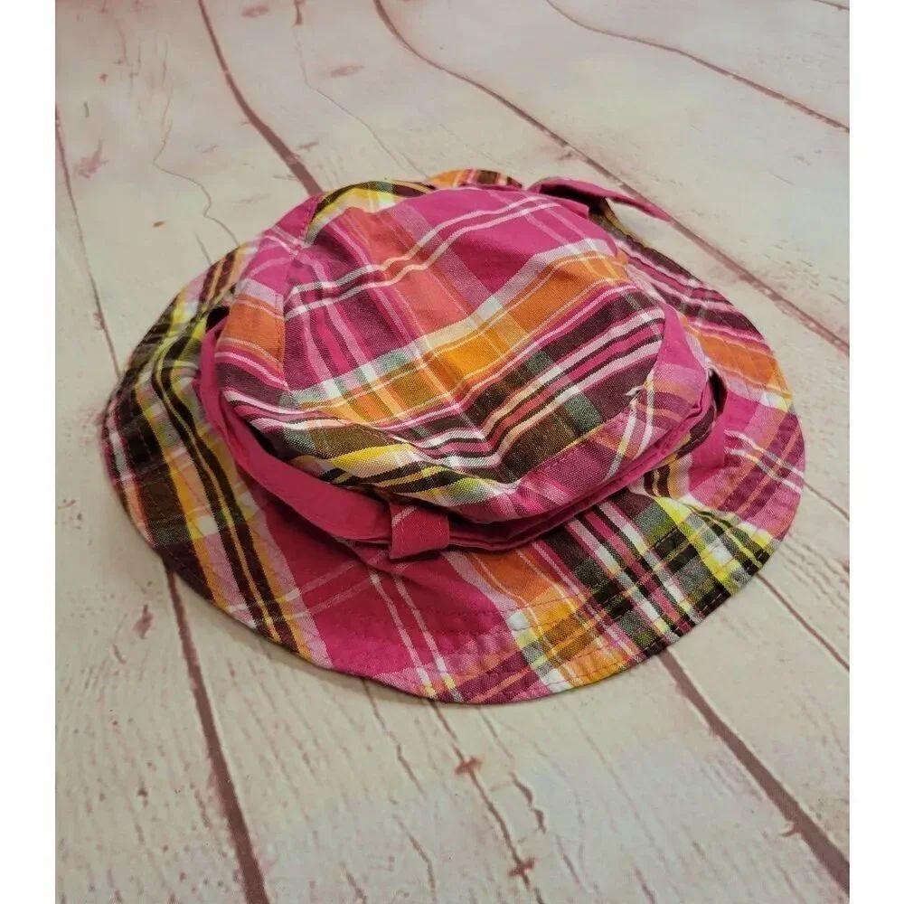 Children's Place plaid bucket hat 18-24 months